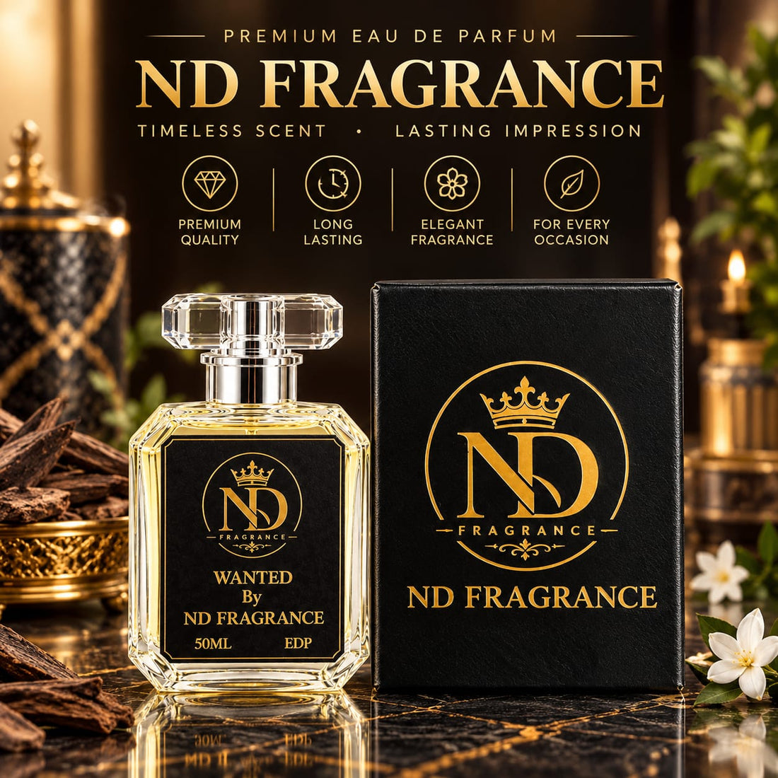 Wanted by ND Fragrance – 50ml EDP